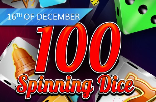 100 Spinning Dice